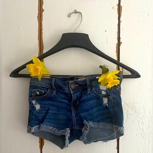 Women’s Hollister Short-Short Low Rise Jean Shorts